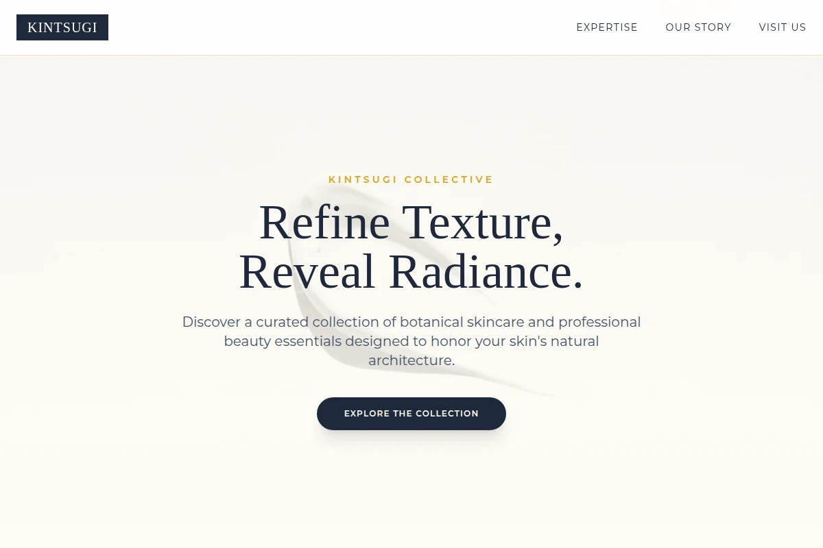 Minimalist Cosmetics Beauty Supply Store